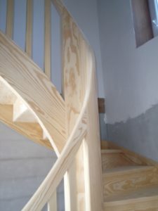Escalier traditionnel bois - ABEG