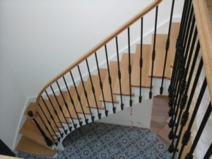 Escalier à l'anglaise la Roche sur Yon - ABEG