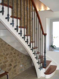 Escalier à l'anglaise bois Vendée - ABEG